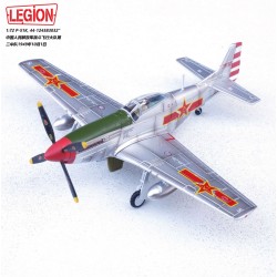 1/72 P-51K MUSTANG 44-12458 3032 2ND SQUADRON, AIR COMBAT GROUP, PLA, OCT 1ST, 1949 (LEGION SERIES)