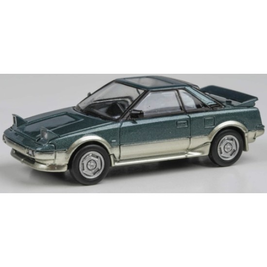 PAR65368 - 1/64 TOYOTA MR2 MK1 GREEN/GOLD (RHD)