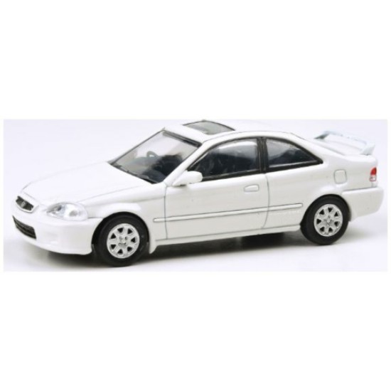 1/64 HONDA CIVIC EM1 TAFFETA WHITE VTI-R 1999 (RHD) 65624