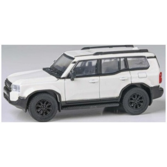 PAR65742 - 1/64 LAND CRUISER 250 PRADO WHITE ICE CAP 2024 (RHD)