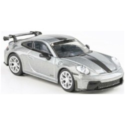 1/64 PORSCHE 911 GT3 (992.2) GT SILVER METALLIC 2025 (RHD) PA-65872 1/64 PORSCHE 911 GT3 (992.2) GT SILVER METALLIC 2025 (RHD) PA-65872