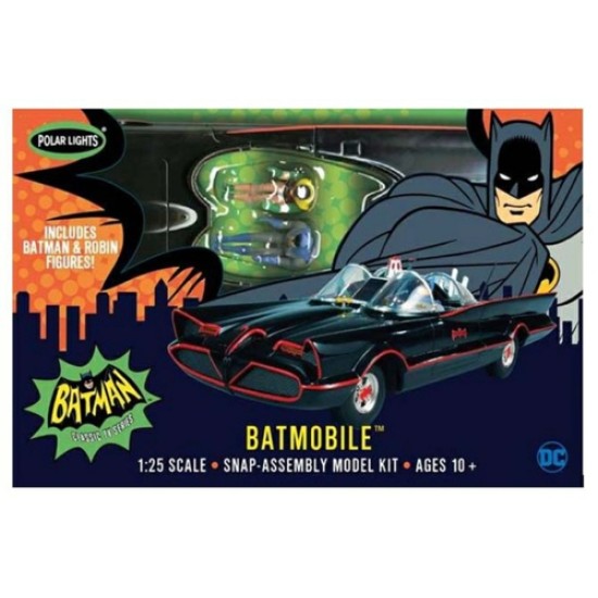 1/25 BATMAN 1966 BATMOBILE (SNAP) (PLASTIC KIT) 1/25 BATMAN 1966 BATMOBILE (SNAP) (PLASTIC KIT)