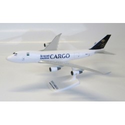 PPC 1/250 SAUDIA AIRLINES B747-400 (PLASTIC SNAP-FIT MODEL) 224264