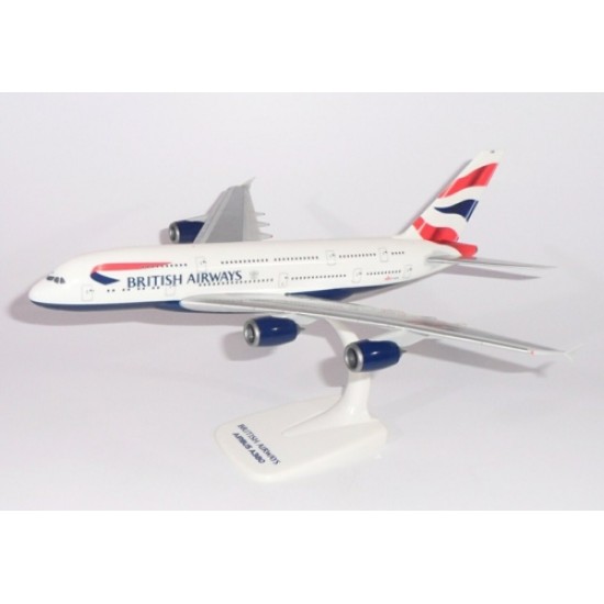 PPC 1/250 BRITISH ARIWAYS A380 PLASTIC MODEL
