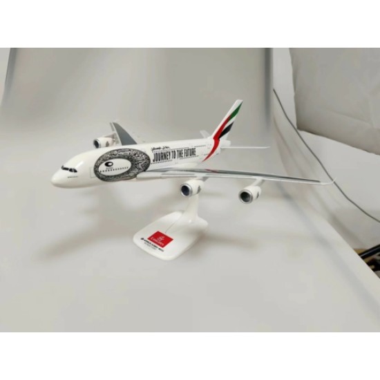1/250 EMIRATES A380 MUSEUM JOURNEY TO THE FUTURE PLASTIC MODEL