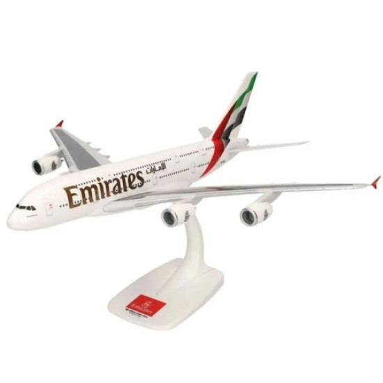 PPC 1/250 EMIRATES A380 NEW LIVERY PLASTIC SNAP-FIT MODEL