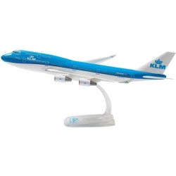 PPC 1/250 KLM B747-400 PLASTIC SNAP-FIT MODEL