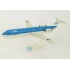 PPC 1/100 KLM CH FOKKER 100 PLASTIC SNAP-FIT MODEL