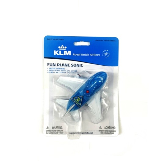 DARON KLM FUN PLANE WITH LIGHT AND SOUND FPFP66N