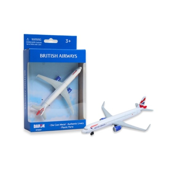 DARON BRITISH AIRWAYS A321 DIECAST PLACE RT6007