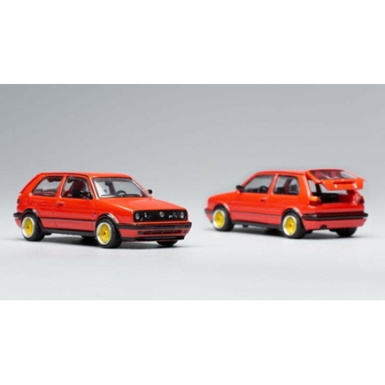 1/64 VOLKSWAGEN GOLF GTI MKII RED PR640003