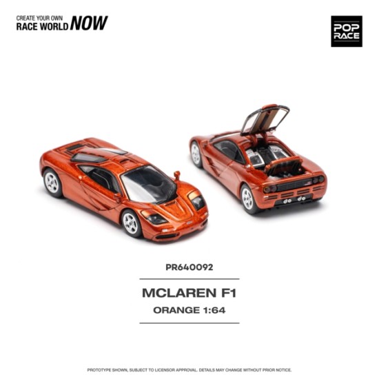 1/64 MCLAREN F1 ORANGE