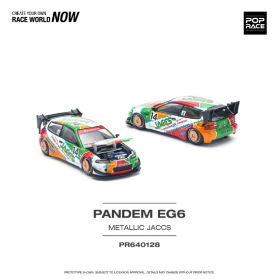 1/64 PANDEM CIVIC EG6 V1.5 JACCS