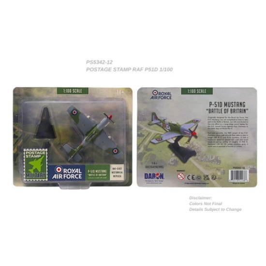 1/100 RAF P-51D MUSTANG BATTLE OF BRITAIN