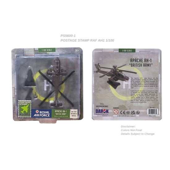 1/100 RAF APACHE AH-1 BRITISH ARMY 1/100 RAF APACHE AH-1 BRITISH ARMY