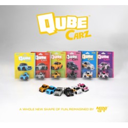 MINI GT QUBE CARZ COMPLETE SET OF 6 STYLE CARS MINI GT QUBE CARZ COMPLETE SET OF 6 STYLE CARS