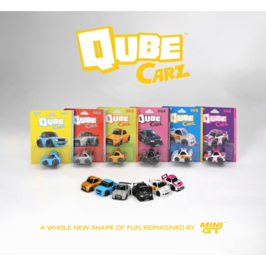 QUBECARZ COMPLETE SET OF 6 STYLE CARS