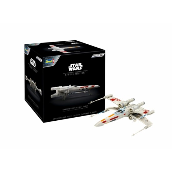 1/57 ADVENT CALENDAR X-WING FIGHTER (EASY-CLICK) PLASTIC KIT 01035