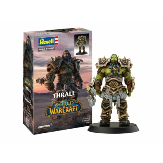 1/16 GIFT SET THE ORC THRALL: WORLD OF WARCRAFT  (PLASTIC KIT)