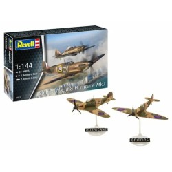 1/144 SUPERMARINE SPITFIRE MK.IA AND HAWKER HURRICANE MK.I (PLASTIC KIT) 03771 1/144 SUPERMARINE SPITFIRE MK.IA AND HAWKER HURRICANE MK.I (PLASTIC KIT) 03771