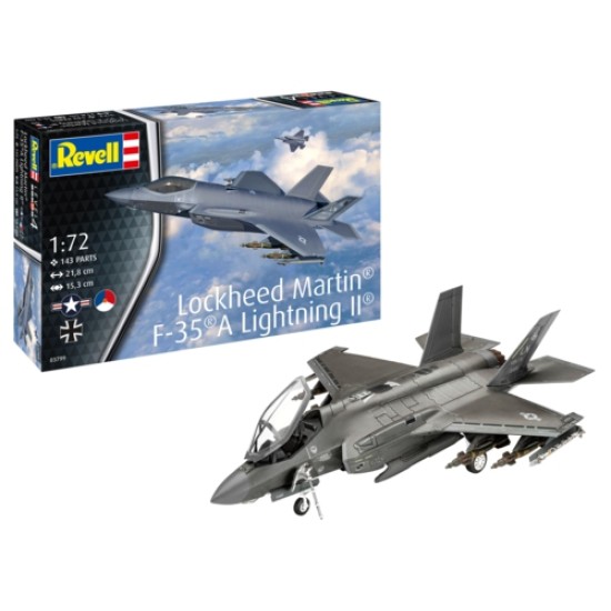 1/72 LOCKHEED MARTIN F-35A (PLASTIC KIT) 03799