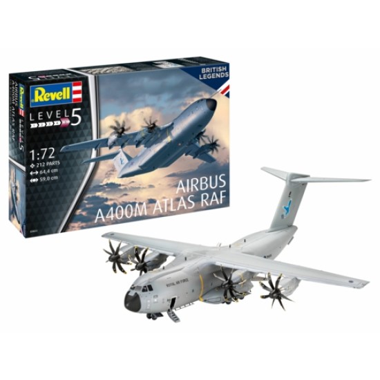 1/72 AIRBUS A400M ATLAS RAF (PLASTIC KIT) 03822