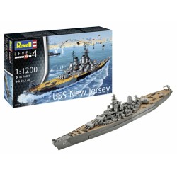 1/1200 BATTLESHIP USS NEW JERSEY (PLASTIC KIT) 05183