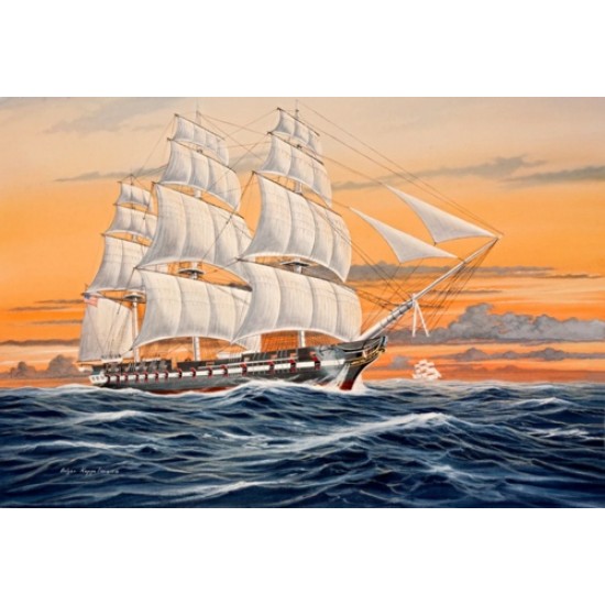 1/96 USS CONSTITUTION - 250 YEARS U.S. NAVY/SAIL - 2025 (PLASTIC KIT)