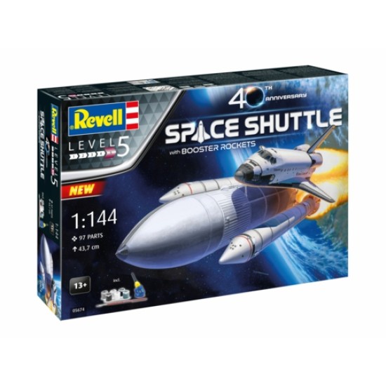 1/144 GIFT SET SPACE SHUTTLE AND BOOSTERS 40TH ANNIVERSARY (