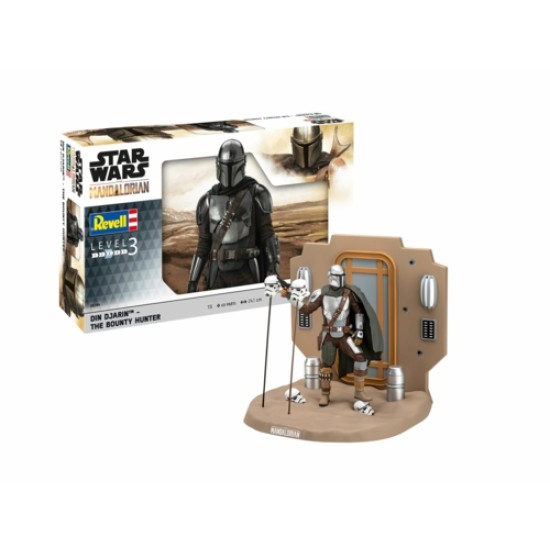 1/9 STAR WARS THE MANDALORIAN THE BOUNTY HUNTER (PLASTIC KIT)