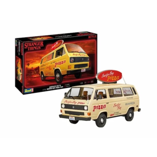 1/25 VW T3 BUS SURFER BOY: STRANGER THINGS (PLASTIC KIT)