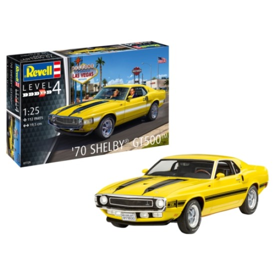 1/25 70 SHELBY MUSTANG GT500 (PLASTIC KIT)