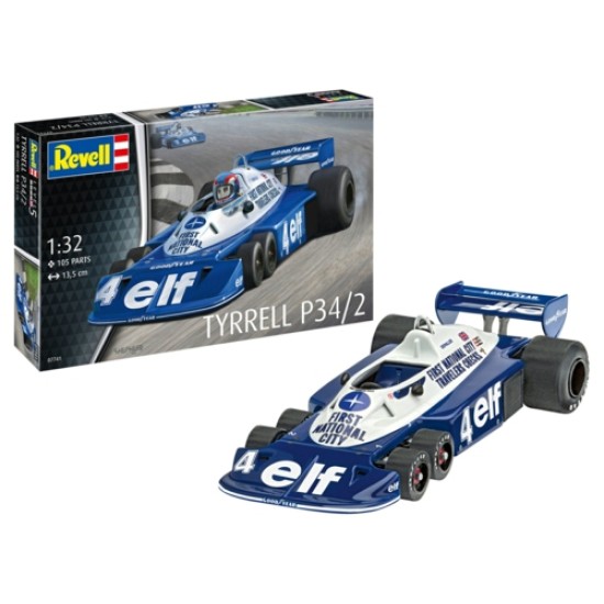 1/32 TYRREL P34/2 6-WHEELER (PLASTIC KIT)