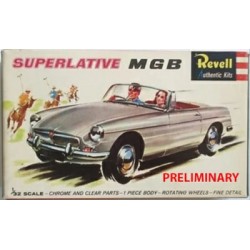 1/32 MGB ROADSTER - 75 YEARS PLASTIC MODEL BUILDING (PLASTIC KIT)