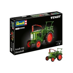 1/24 FENDT F20 DIESELROL TRACTOR (CLICK SYSTEM) (PLASTIC KIT)