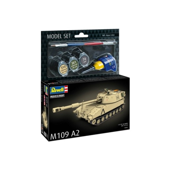1/72 MODEL SET M109 A2 (PLASTIC KIT)