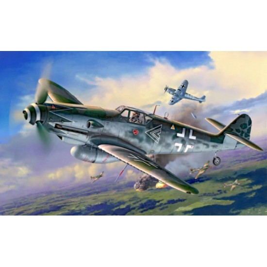 1/32 MODEL SET MESSERSCHMITT BF109G-10 ERLA (PLASTIC KIT)