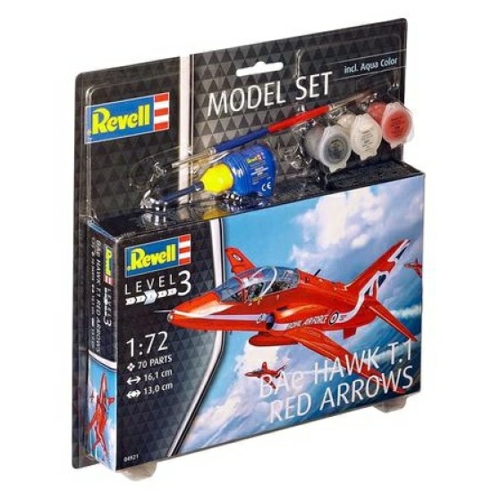 1/72 MODEL SET BAE HAWK T.1 RED ARROW (PLASTIC KIT) 64921