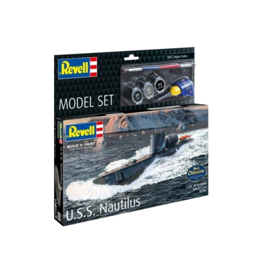 1/305 MODEL SET U.S.S. NAUTILUS (PLASTIC KIT) 1/305 MODEL SET U.S.S. NAUTILUS (PLASTIC KIT)