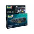 1/72 MODEL SET GERMAN MIDGET SUBMARINE TYPE MOLCH (PLASTIC KIT)