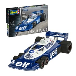 1/32 MODEL SET TYRREL P34/2 6-WHEELER (PLASTIC KIT)