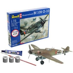 1/72 MESSERSCHMITT BF-109 G-10 (STARTER KIT) 1/72 MESSERSCHMITT BF-109 G-10 (STARTER KIT)