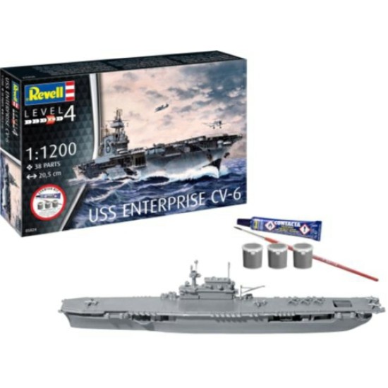 1/1200 USS ENTERPRISE CV-6 (STARTER KIT) 1/1200 USS ENTERPRISE CV-6 (STARTER KIT)