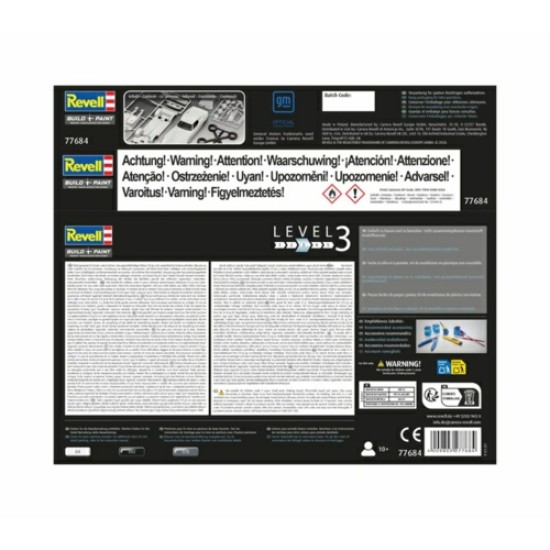 1/32 STARTER KIT CORVETTE C3 (PLASTIC KIT)