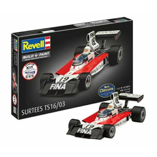 1/32 STARTER KIT SURTEES TS16/03 (REVELL CLASSICS) (PLASTIC KIT)