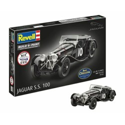 1/32 STARTER KIT JAGUAR S.S. 100 (REVELL CLASSICS) (PLASTIC KIT)