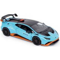 RAS63800 - 1/18 LAMBORGHINI HURACAN STO BLUE/ORANGE RAS63800 - 1/18 LAMBORGHINI HURACAN STO BLUE/ORANGE