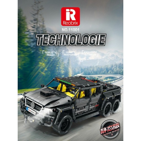 42.4 CM MERCEDES BENZ G700 BRABUS (STATIC VERSION) (2 162PCS)