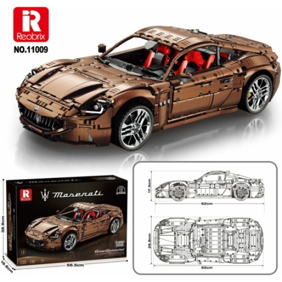 1/8 MASERATI GRANTURISMO 110TH ANNIVERSARY EDITION BRONZE (5 480PCS) 1/8 MASERATI GRANTURISMO 110TH ANNIVERSARY EDITION BRONZE (5 480PCS)