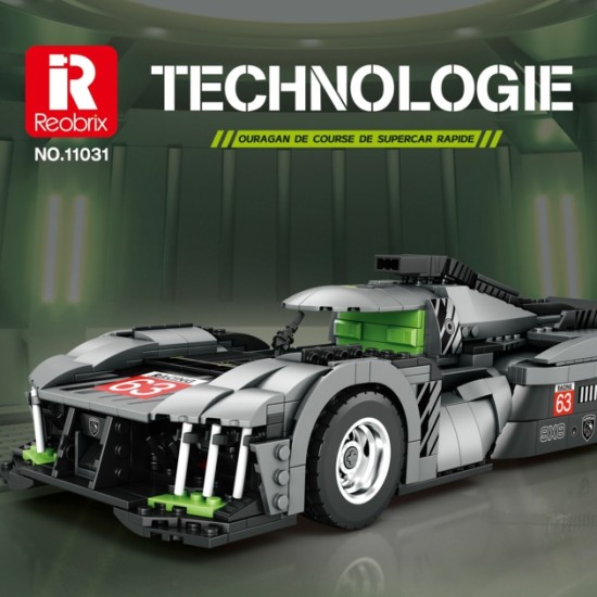 1/12 PEUGEOT 9X8 (1 338PCS) 1/12 PEUGEOT 9X8 (1 338PCS)